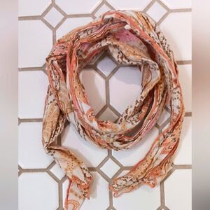 Paisley Cotton Scarf Belt